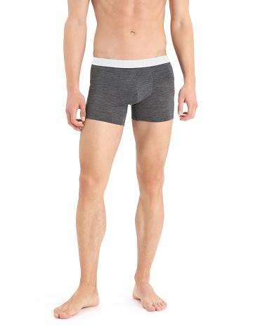 Bielizny Icebreaker Cool-Lite™ Merino Anatomica Boxers Męskie Taupe | PL 1628MQZA